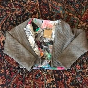 Marin + Morgan 4T cardigan jacket reversible